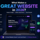 What Makes a Great Website in 2026? 10 Design Principles That Still Matter